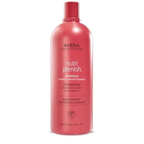 Image of Aveda Nutriplenish Shampoo Deep Moisture | Superfood Shampoo for Dry Hair | Organic Pomegranate Oil, Coconut Oil, Mango Butter | 93% Naturally Derived*, 1000ml