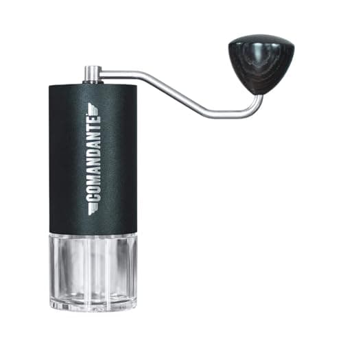 Image of Comandante 4260113435663 Coffee Grinder, Stainless Steel, Black Metal