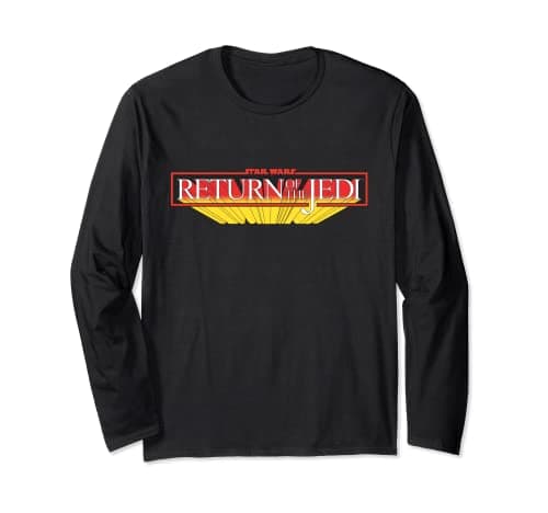 Image of Star Wars Retro Atari Arcade Return of the Jedi Long Sleeve T-Shirt
