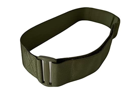 Image of Field Belt Green Tactical Military Hook and Loop Comfortable Army Paintball Hunting (Green, Small)