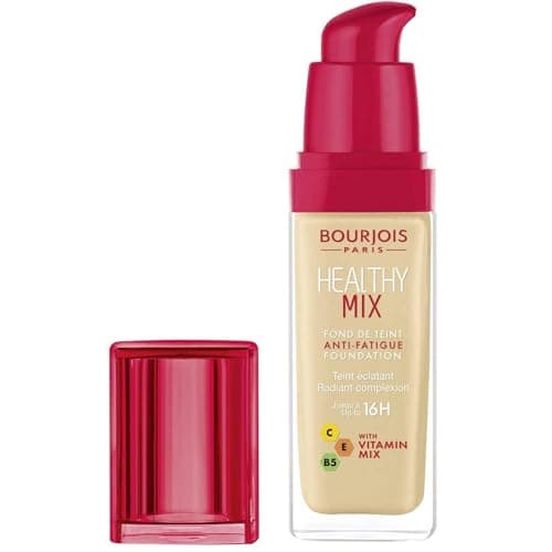Image of Bourjois Healthy Mix Anti-Fatigue Medium Coverage Liquid Foundation, 51 Light Vanilla, 30ml, SPF 29199601051