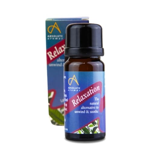 Image of Absolute Aromas Essential Oil Blend 10ml - Pure Natural, Undiluted - for Aromatherapy and Diffusers (Relaxation)