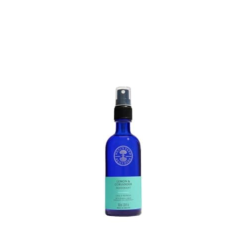 Image of Neal's Yard Remedies Lemon & Coriander Deodorant, Lasting Freshness to Face the Day, Spray Deodorant, Vegan & Cruelty-Free, 100ml