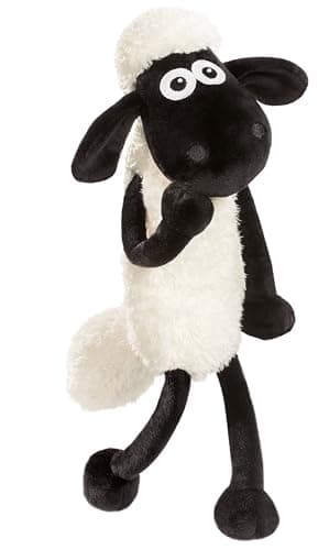 Image of NICI Soft Toy Shaun the Sheep 25 cm – Sheep Cuddly Toys for Girls, Boys & Babies – Fluffy Stuffed Animal for Playing, Cuddling & Collecting – Cosy Plush Animals