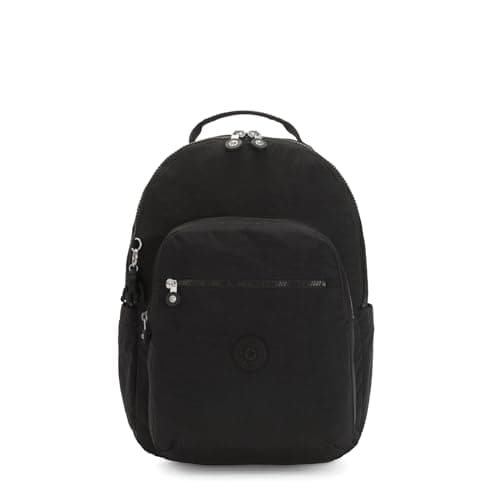 Image of Kipling SEOUL Large Backpack, Black Noir (Black)