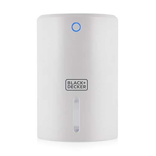 Image of BLACK+DECKER 900ml Portable Mini Dehumidifier, White, BXEH60001GB