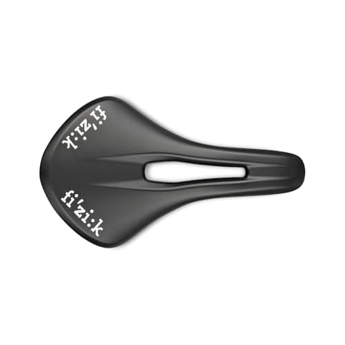Image of Fizik Tempo Aliante R5 Road Bike Saddle, Carbon Reinforced Shell with Alloy Rails, 145mm Width, Black