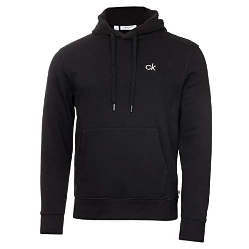 Image of Calvin Klein Mens Planet Hoodie - Black - L