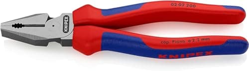 Image of KNIPEX High Leverage Combination Pliers with Comfort Handles 200 mm, 02 02 200