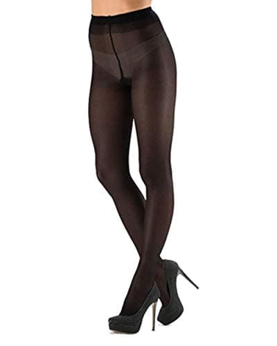 Image of Levante Women's Matisse Airskin 150 Collant 100% Made In Italy Hold-Up Stockings 100, Black (Nero Ner), Small (Manufacturer size: 1)