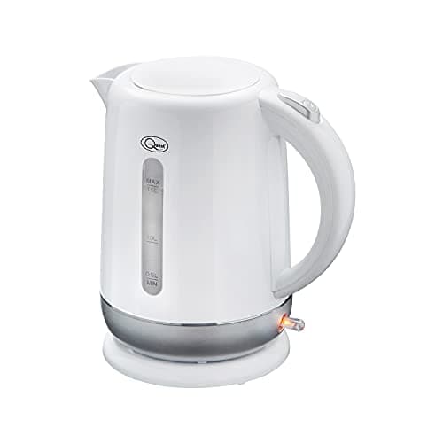 Image of Quest 1.5L Fast Boil Kettles with Spout Filter and Water Level Indicator / 360 Degree Kettle Base/Cord Storage/Removable & Washable Spout Filter / 3000W / 2 Colours (White/Silver)