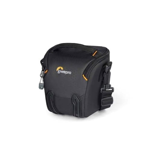 Image of Lowepro Adventura TLZ 20 III, Camera Shoulder Bag with Adjustable/Removable Shoulder Strap, Bag for Mirrorless Camera, Compatible with Fujifilm Xt200, Canon M50 MII, Eos R10, Nikon Z50, Black