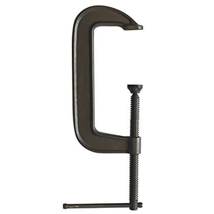 Image of BESSEY 540-2 1/2 Ductile Alloy C-Clamp, 2 1/2 in. x 1 3/4 in. Throat Depth & 1,100 lb Clamping Force