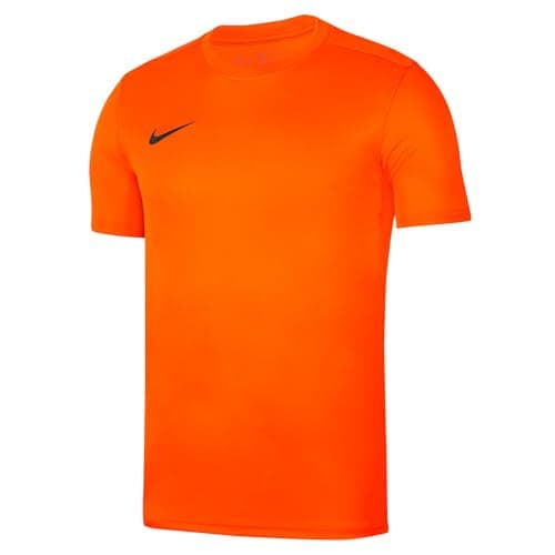 Image of NIKE Unisex Kids Y Nk Dry Park Vii Jsy T shirt, Safety Orange/Black, XS UK