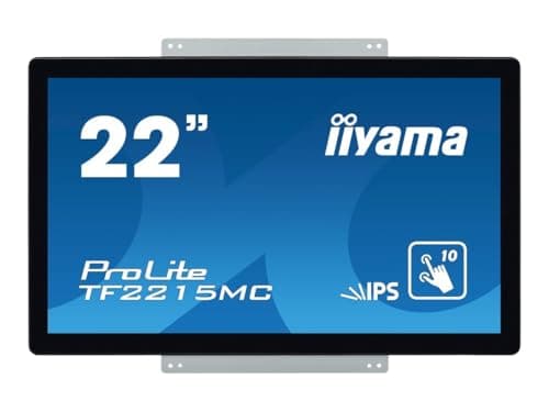 Image of iiyama ProLite TF2215MC-B2 - LED monitor - 22" (21.5" viewable) - open frame - touchscreen - 1920 x 1080 Full HD (1080p) @ 60 Hz - IPS - 350 cd/m² - 1000:1-14 ms - HDMI, VGA, DisplayPort - black