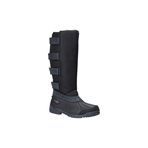Image of Cotswold Kemble Short Wellington Boot Female Black Size 3