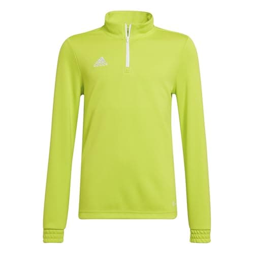 Image of adidas Unisex Kids Entrada 22 Training Top, Team Semi Sol Yellow, 15-16 Years