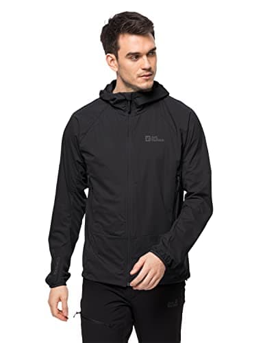 Image of Jack Wolfskin Men's Eagle Peak II Jacket, Black, S