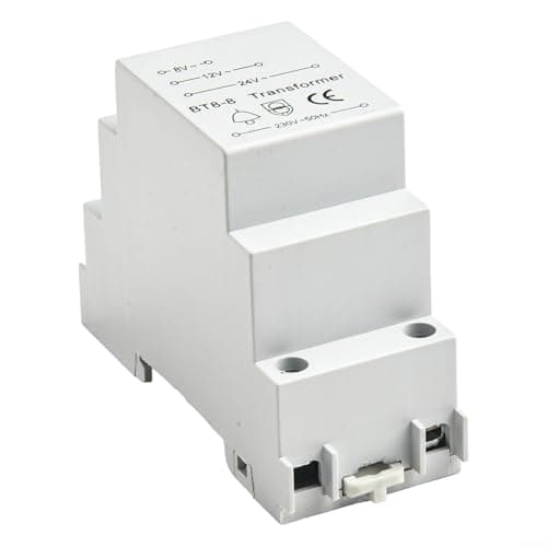 Image of TONIXY Doorbell Power Transformer, 8V 12V 24V AC For Wired Chimes BT8-8 230V AC Input Three-Tap Output For Transform Doorbell System