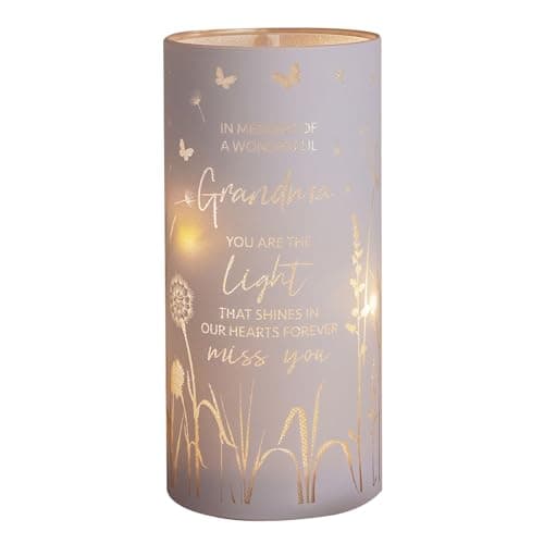Image of Widdop Thoughts of You LED Memorial Tube Light - Grandma - Commemorative Light Present Memory Sentimental Message