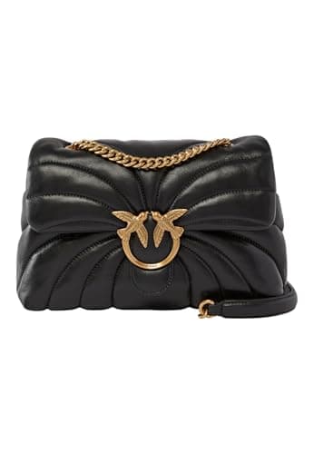 Image of Pinko Bag Love Classic Puff cl Black Butterfly Quilt, Black, One size
