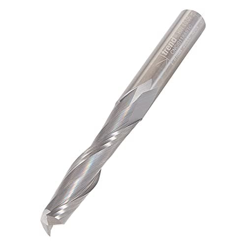 Image of Trend CNC Spiral Up-Cut Router Cutter, 8mm Shank, 8mm Cut Diameter & 42mm Cut Length, Solid Tungsten Carbide, CNC/011X8STC