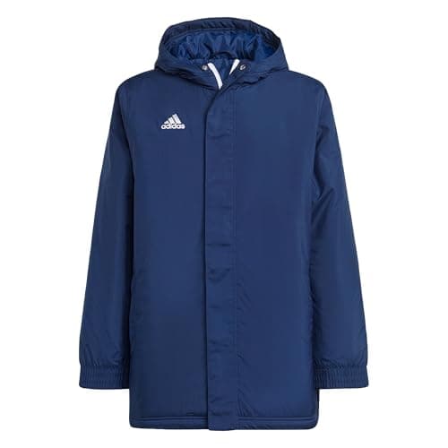 Image of adidas Unisex Kids Entrada 22 Stadium Jacket, Team Navy Blue 2, 13-14 Years