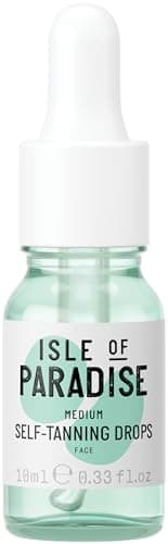 Image of Isle of Paradise Face & Body Self-Tanning Drops 10ml, Medium, Packaging may vary