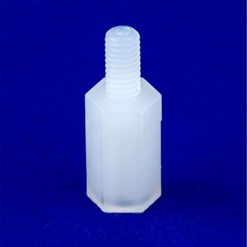 Image of R-TECH 524350 Nylon Hexagonal M3 M-F Spacers 10mm - Pack Of 100