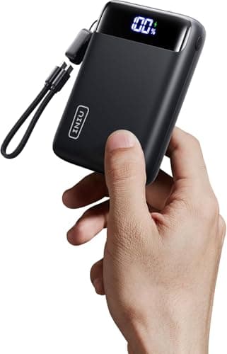 Image of INIU Power Bank, 20000 mAh Mini Size 22.5 W Power Bank, Small But Strong (USB C In & Out), PD3.0 QC4.0 External Mobile Phone Batteries with Flashlight, Compatible with iPhone 16 15 14 13 Pro Max