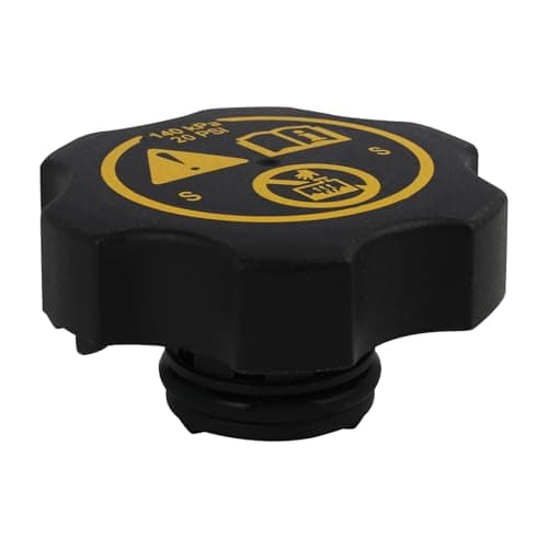 Image of Radiator Expansion Water Tank Cap, Coolant Tank Cap Replacement, ABS Plastic Coolant Reservoir Cap with Seal, Fits Vauxhall Opel Corsa D E, Astra J K, Insignia A B, Mokka X, Zafira B, Meriva B