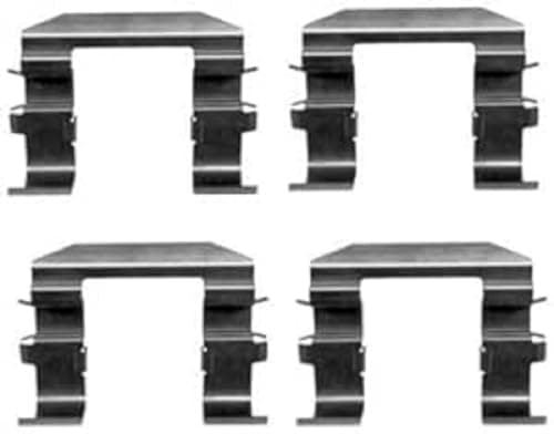 Image of HELLA 8DZ 355 204-491 Accessory Kit, disc brake pad - K0344 - Brake System: Mando - for e.g. HYUNDAI / KIA