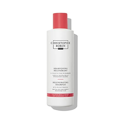 Image of Christophe Robin Regenerating Shampoo with Prickly Pear Oil 500 ml– Deeply Cleanses & Strengthens Dry, Damaged & Chemically Treated Hair- Paraben & Silicone Free