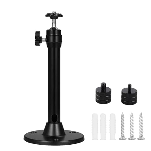 Image of Docooler Mini Ceiling Wall Projector Mount Stand with 3 Screw Adapters Compatible with QKK, DR.J, DBPOWER, Anker, VANKYO, AAXA, Jinhoo, PVO, TMY, AuKing and Most Other Mini Projector