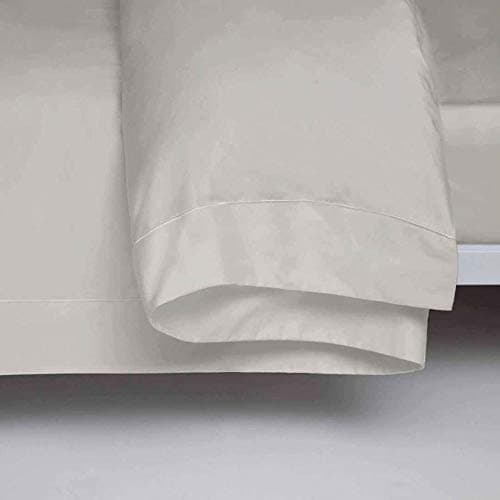 Image of Belledorm 1000TC Egyptian Cotton Flat Bed Sheet - Platinum, Superking