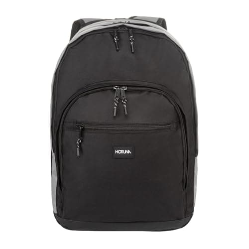 Image of Hot Tuna Unisex Print Backpack Black/grey Marl One Size