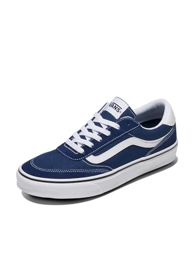 Image of Vans Men's Brooklyn LS Sneakers Suede and Dress Blues 10