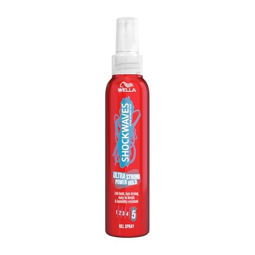 Image of Shockwaves Ultra Strong Rock and Hold Hair Gel Spray, 150 ml