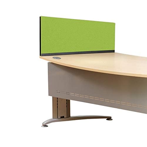 Image of Panelwarehouse Straight Desk Divider Partition Screens Desktop 800mm x 400mm x 400mm - Fiesta Fabric Festival � 12 Colours