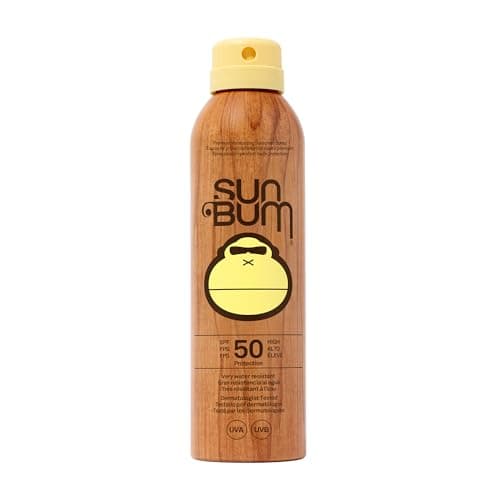 Image of Sun Bum Original SPF 50 Sun Cream Spray, Moisturizing Sunscreen with Vitamin E, Vegan and Reef Friendly, Broad Spectrum UVA/UVB Protection, 200ml