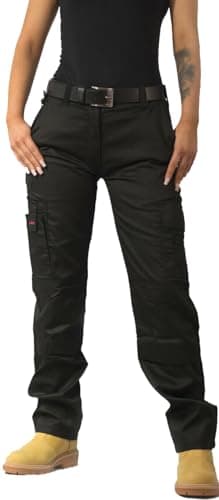 Image of BKS Ladies Cargo Knee Pad Work Trousers (Black - 12 Short)