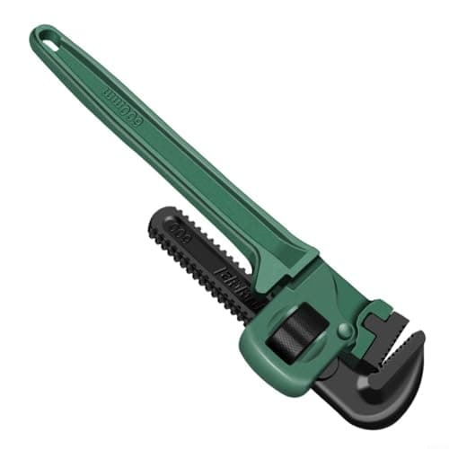 Image of Tidgel Heavy Duty Pipe Wrench 100Mm Jaw For Plumbing, Forged Carbon Steel With Anti-Rust Coating And Secure Grip Teeth For Durability(18)