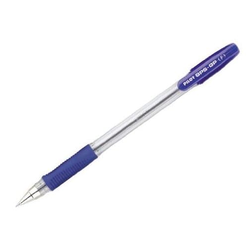 Image of PILOT Pack of 3 Ballpoint Pens fine Tip Blue Ink-BPS GP