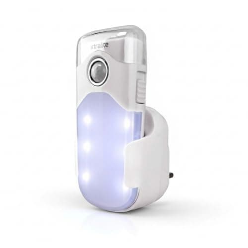 Image of Xtralite Nitesafe Duo Rechargeable Night Light & LED Torch – Automatic Power Failure Light with Motion Sensor, Dual Night Light Modes, Wireless Induction Charging