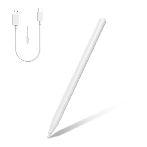 Image of Rechargeable MPP 2.0 Tilt Stylus Pen for HP – 4096 Pressure Sensitivity, Palm Rejection, Compatible with HP Omnibook/Envy/Pavilion/Spectre x360 2-in-1 Laptops, Ideal for Drawing & Note-Taking
