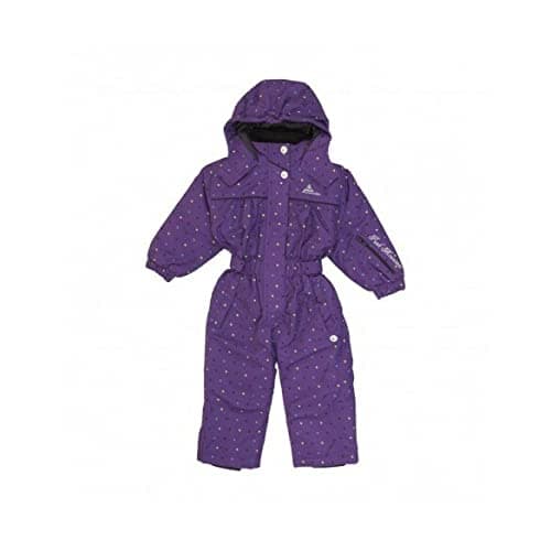 Image of Peak Mountain Fancy/TG Girls' Jumpsuit, Girls', FANCY/TG, violet, FR : XS (Taille Fabricant : 3)