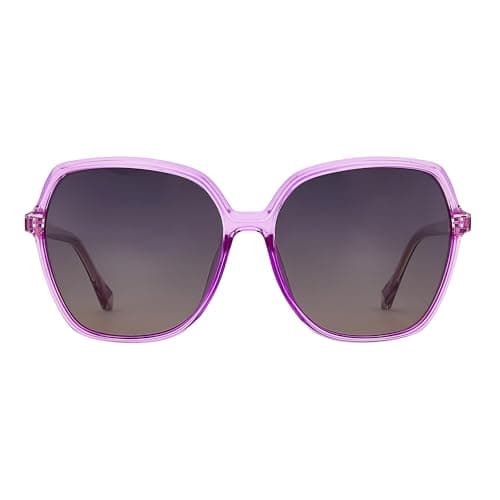 Image of ZENOTTIC Retro Polarised Sunglasses for Women, Oversized Square UV400 Protection Ladies Fashion Shades for Travel, Parties
