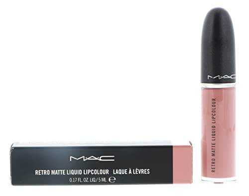 Image of MAC RETRO MATTE LIQUID LIP COLOUR # BURNT SPICE - Creamy dirty rose