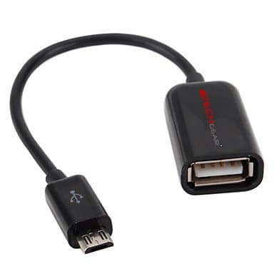 Image of TECHGEAR Micro USB OTG Adapter Cable for USB Host Mode Compatible With Samsung Galaxy S7 Edge, S6 Edge, S5, S4, S3, S2, Note 5, 4, 3, 2, 1, Ace - On The Go Micro to Female USB Adapter