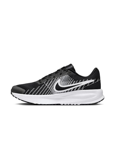 Image of Nike Men's Run Defy Running Shoes, Black/White, 8.5